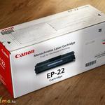 Canon EP-22 gyári (fekete) toner, lézernyomtatókhoz fotó