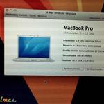 MacBook Pro Early 2.4Ghz 4Gb Ram 120Gb SSD 5órás akku fotó