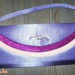 Elegáns lila kis táska eladó fotó