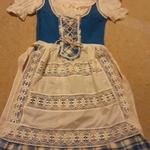 Eredeti német ruha, 36-os, kék-fehérszínű, kb.50éves, hibátlan! fotó