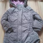 F amp F Kislány szürke téli meleg kabát 2-3 évesre fotó