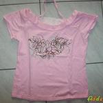 lányka póló (rózsaszín ) 152-es fotó