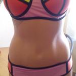 új gyönyörű színpompás bikini szett Xs S M 2 színben fotó