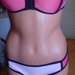 új gyönyörű színpompás bikini szett S M és L méretek 2 szín fotó