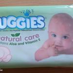 Huggies natural care popsitörlő fotó