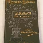 Egyetemes regénytár: Almanach 1896 fotó