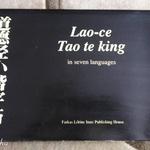 Lao-ce Tao te king könyv eladó fotó