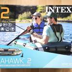 Intex Seahawk 2 felfújható csónak evezőkkel pumpával fotó