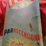 Parascensional Eolo II retró ejtőernyős papírsárkány fotó