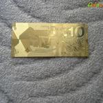24 K arany bankjegy--Kuwait-10 dinar fotó