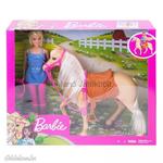 Barbie baba lovas szett fotó