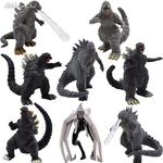 8 db-os Godzilla figura szett fotó
