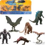 6 db-os Godzilla vs. Kong figura szett Monsterverse fotó