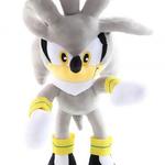 Sonic a sündisznó - Szürke Silver Sonic plüss 20 cm fotó