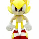 Sonic a sündisznó - Super Sonic plüss 28 cm fotó
