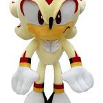 Sonic a sündisznó - Super Shadow Sonic plüss 28 cm fotó