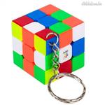 Challenge Cube 3x3 színes mini rubik kocka kulcstartó fotó