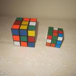 2 db Rubik kocka egyben fotó