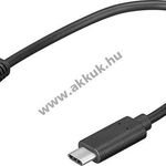Goobay USB kábel 2.0 (micro USB) B -> USB-C 3.1 csatlakozó - 20cm fotó