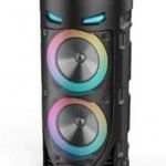 4" x 2 Bluetooth LED hangszóró Akkus, Mp3, Rádió, USB, TF/micro SD kártya, AUX - ZQS-4239 fotó