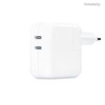 Apple 35W Dual USB-C Port Power Adapter White MNWP3 fotó