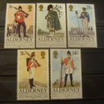Alderney postatiszta** sor 1985 kat. ár 10 euro fotó