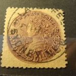 Új Dél-Wales 1861 pecsételt 5 shilling MI31 fotó