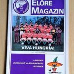 Ritka, igényes Mexikó foci VB különszám 1986 - Békéscsabai Előre magazin műsorfüzet, csapatkép fotó
