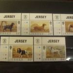 Jersey postatiszta** sor 1988 Kutyák fotó