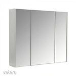 Fürdőszoba szekrény tükörrel, 3 ajtó, 80 x 16 x 68 cm fotó