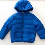 122 Vastag kék téli kabát fotó