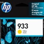 HP nyomtatóhoz tintapatron HP 933 sárga fotó