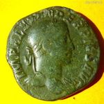 Római SEVERUS ALEXANDER Szeszterciusz szép zöld patinával 21, 5 gr M04 fotó