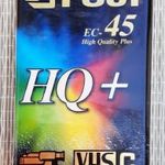 FUJI eredeti német gyártású új VHS-C bontatlan, celofános csúcs minőségű video kazi | FUJI EC-45 HQ+ fotó