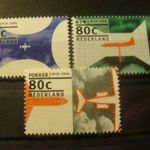 Hollandia postatiszta** sor 1994 Repülők fotó