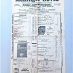 Mellinger Dávid fűszer gyarmatáru nagyker árjegyzék 1934 illusztrált - kávé tea Globus Weiss Manfréd fotó