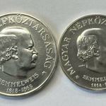 1968 Semmelweis 50-100 Forint pár MNB Ezüst -C198- fotó