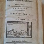 SCHMID - LANDWIRTHSCHAFTS-KATECHISMUS - BÉCS 1797 - NÉMET GÓTBETŰS MEZŐGAZDASÁG fotó