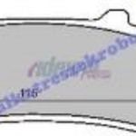 Fékbetét Honda CB / CBR 1100 / GL / VTX 1800 RMS 0970 fotó