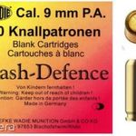 9mm PA Flash Defence riasztó töltény fotó