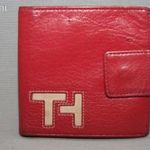 Tommy Hilfiger, valódi bőr, piros, igényes női pénztárca fotó