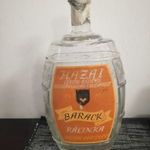 cca 1940 Hazai Rum, Likőr és Szeszárugyár Barack Pálinka címkés üveg; m: 26cm fotó