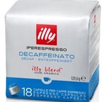 Illy IperEspresso Decaffeinated kapszulás kávé ( koffeinmentes, zöld) 18 adag fotó