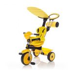 Zopa tricikli ZooGo Bee sárga/fekete tolókarral (MTTF-8595114431687) fotó