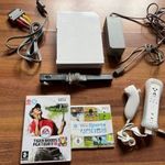 Nintendo Wii konzol játékokkal fotó
