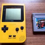 Nintendo Gameboy Pocket konzol sárga fotó