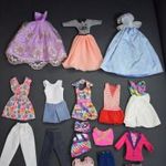 17db-os Barbie babára való vegyes ruha csomag /8/ fotó