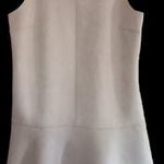 MANGO SUIT krém színű, kicsit rugalmas, velúrosan puha tapintású női ruha, L-es méretű fotó