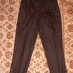 Tiroli barna puha gyapjús női nadrág 38 M fotó