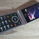LG G360 nagykijelzős, nagygombos flipes telefon független angol német menüs fotó